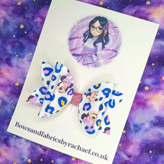 Disney Animal Print 002 Hair Bow