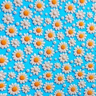 Flowers 032 Canvas Fabric Sheet