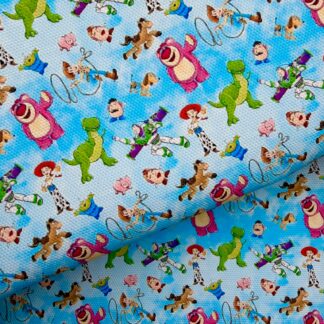 Pixar Toys 042 Canvas Fabric Sheet