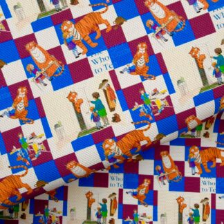 Story Book 015 Canvas Fabric Sheet