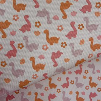 Dino 004 Canvas Fabric Sheet