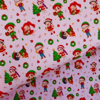 K Pop Christmas 001 Canvas Sheet