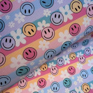 Smiley 001 Canvas Fabric Sheet
