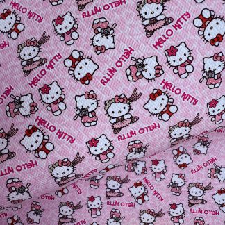 Hello Kitty Canvas Fabric Sheet A4 280gsm