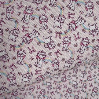 Pampered Kitten 003 Canvas Fabric Sheet A4 280gsm