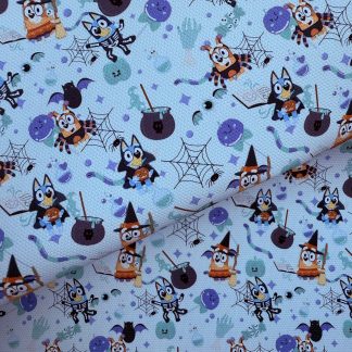 Halloween 098 Canvas Fabric Sheet A4 280gsm