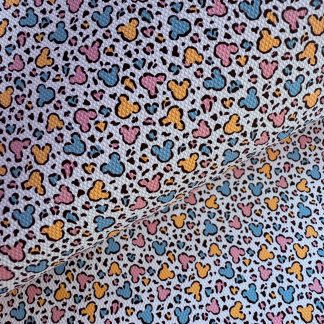 Disney Animal Print 001 Canvas Fabric Sheet