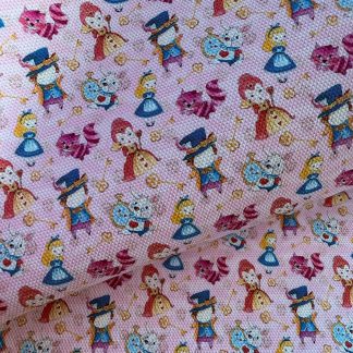Wonderland Canvas Fabric Sheet A4 280gsm
