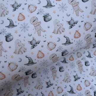 Halloween 095 Canvas Fabric Sheet A4 280gsm