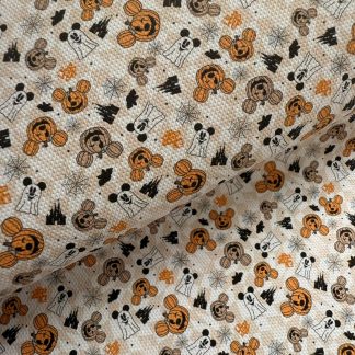 Halloween 091 Canvas Fabric Sheet A4 280gsm