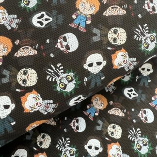 Halloween 092 Canvas Fabric Sheet A4 280gsm