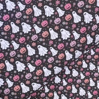 Halloween 084 Canvas Fabric Sheet A4 280gsm