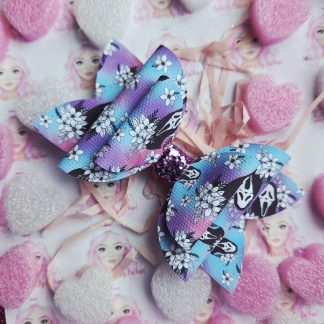 Ghost Face Hair Bow