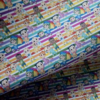 Pre School Favs 008 Canvas Fabric Sheet A4 280gsm