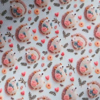 Animals 024 Canvas Fabric Sheet