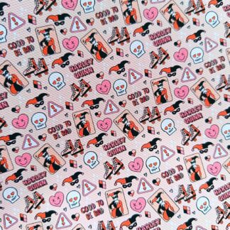 Villains 001 Canvas Fabric Sheet