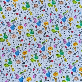 Disney 009 Canvas Fabric Sheet