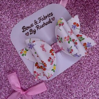 Floral Bows 003 Hair Bow