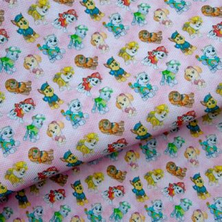 Rescue Pups 014 Canvas Fabric Sheet