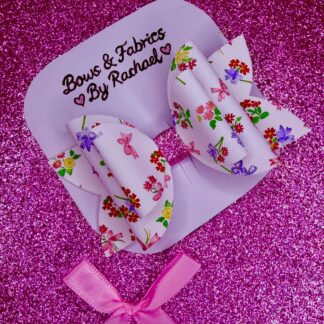 Floral Bows 003 Hair Bow