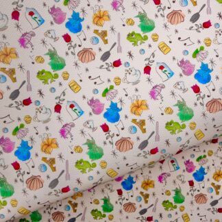 Disney 009 Canvas Fabric Sheet