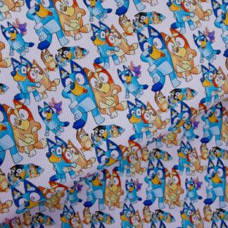 Blue Dog 032 Canvas Fabric Sheet