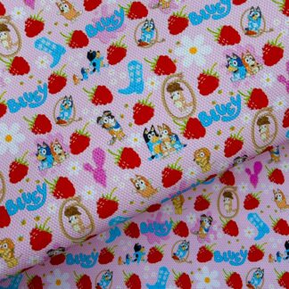 Blue Dog 017 Canvas Fabric Sheet