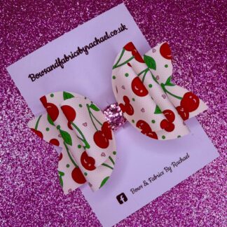Disney Cherries 001 Hair Bow