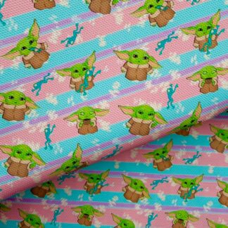 Yoda 007 Canvas Fabric Sheet