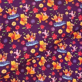 Friends In The Woods 002 Canvas Fabric Sheet A4 280gsm