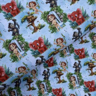 Tarzan Canvas Fabric Sheet A4 280gsm