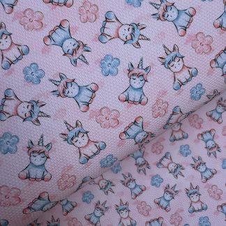 Unicorn Canvas Fabric Sheets A4 280gsm