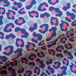 Animal Print Canvas Fabric Sheet A4 280gsm