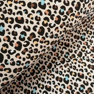 Animal Print Canvas Fabric Sheet A4 280gsm
