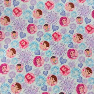 K Pop 013 Canvas Fabric Sheet