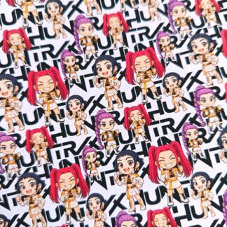 K Pop 020 Canvas Fabric Sheet