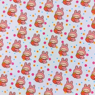 Fuzzy Monsters 021 Canvas Fabric Sheet