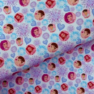 K Pop 013 Canvas Fabric Sheet