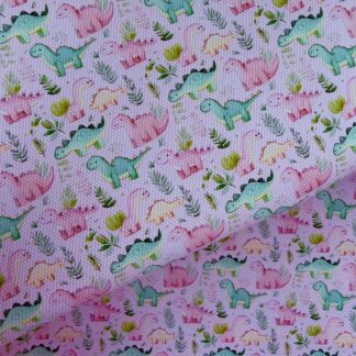 Dino 005 Canvas Fabric Sheet