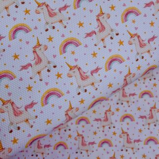 Unicorn 013 Canvas Fabric Sheet