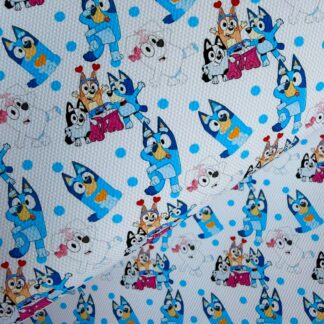 Blue Dog 036 Canvas Fabric Sheet
