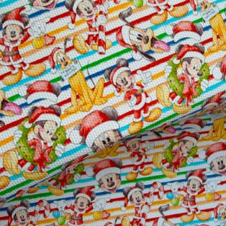 Disney Christmas 017 Canvas Fabric Sheet