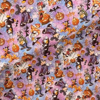 Halloween 076 Canvas Fabric Sheet A4 280gsm