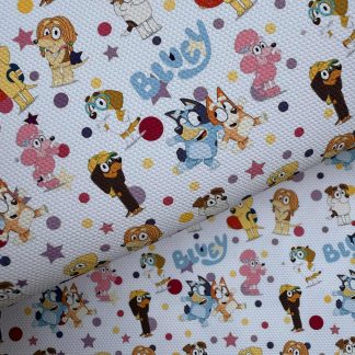 Pre School Favs 074 Canvas Fabric Sheet A4 280gsm