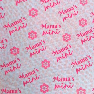 Mamas Mini 001 Canvas Fabric Sheet