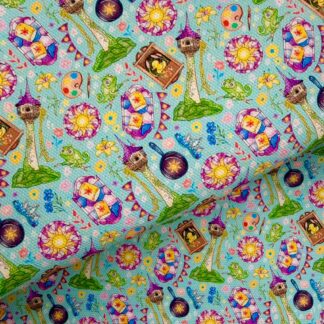 Golden Hair 013 Canvas Fabric Sheet