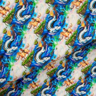 Never Ending 001 Canvas Fabric Sheet