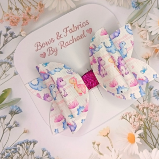 Dino 002 Hair Bow