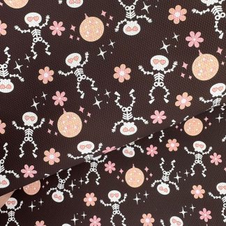 Halloween 001 Canvas Fabric Sheet A4 280gsm