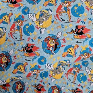 Looney Tunes Canvas Fabric Sheet A4 280gsm